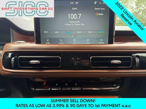 Used 2022 Lincoln Aviator Reserve w/ Equipment Group 201A AWD/4WD image 17