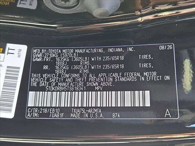 New 2026 Toyota Highlander XLE AWD/4WD image 18