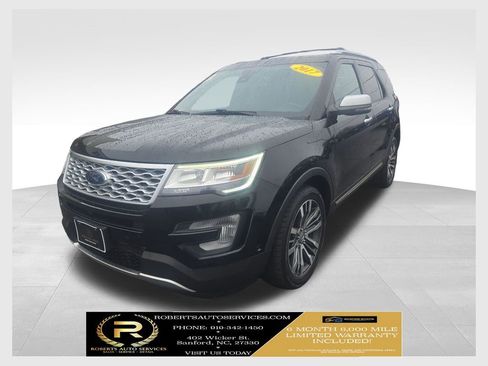 Used 2017 Ford Explorer Platinum image 1