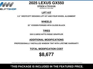 Used 2025 Lexus GX 550 AWD/4WD video 2