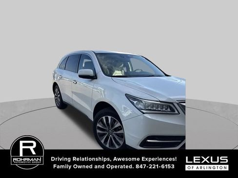 Used 2016 Acura MDX w/ Technology Package AWD/4WD image 3
