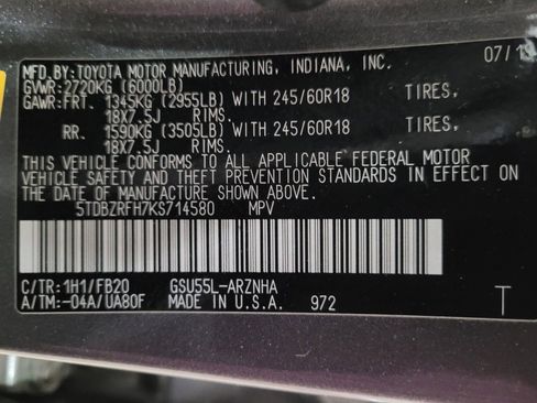 Used 2019 Toyota Highlander LE image 33