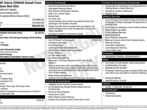 New 2026 GMC Sierra 2500 Denali w/ Denali Reserve Package image 51