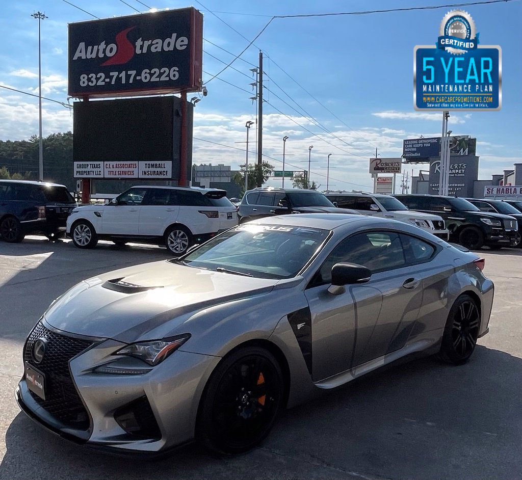 Used 2018 Lexus RC F w/ Premium Package RWD image 1
