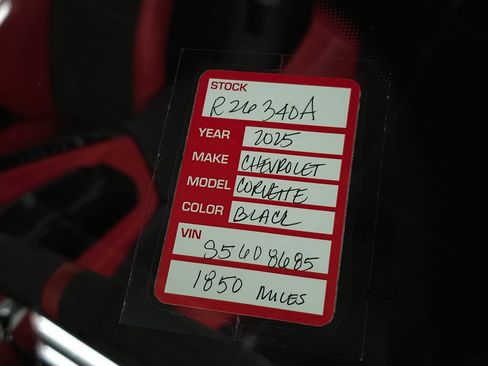 Used 2025 Chevrolet Corvette Z06 w/ Stealth Interior Trim Package RWD image 46