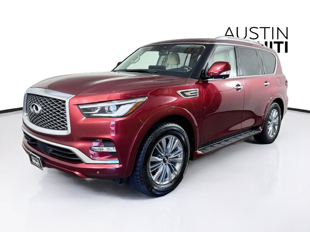 Certified 2022 INFINITI QX80 Luxe w/ Cargo Package AWD/4WD image 3