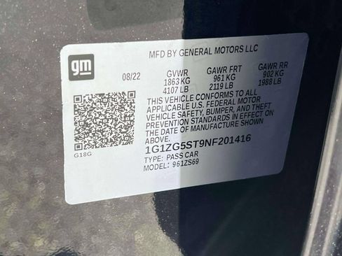 Used 2022 Chevrolet Malibu RS FWD image 20