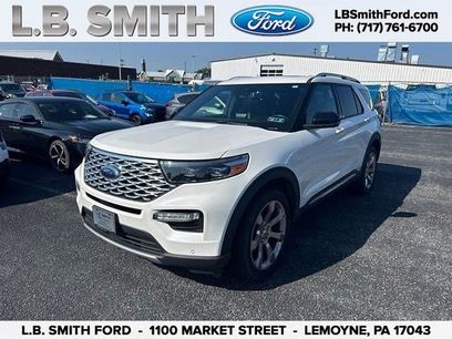 Certified 2020 Ford Explorer Platinum w/ Premium Technology Package