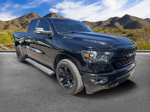 Used 2022 RAM 1500 Big Horn w/ Night Edition RWD image 3