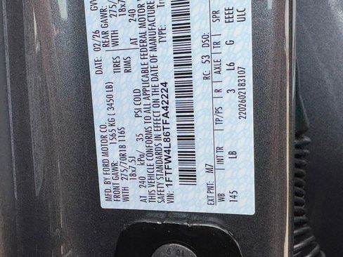 New 2026 Ford F150 Tremor w/ Bed Utility Package image 16