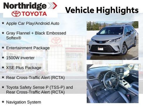 Used 2023 Toyota Sienna XSE image 2