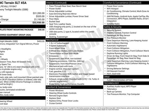 Used 2020 GMC Terrain SLT image 31