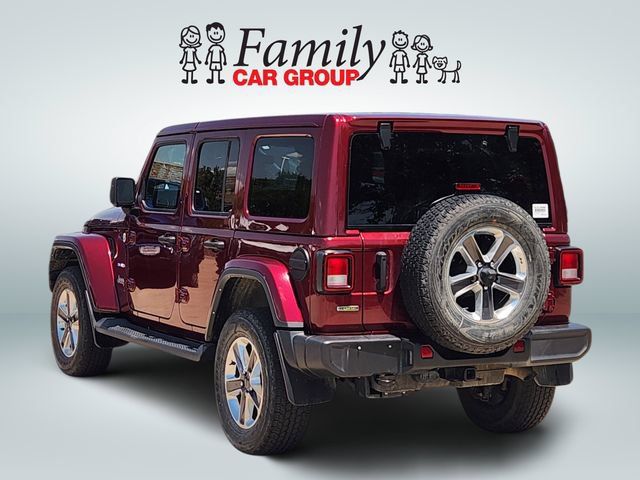 Used 2021 Jeep Wrangler Unlimited Sahara w/ Cold Weather Group AWD/4WD image 3