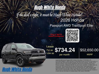 New 2026 Honda Passport TrailSport Elite