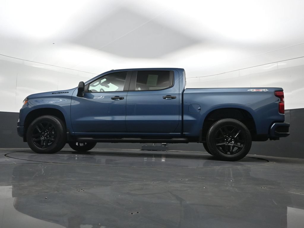 Certified 2024 Chevrolet Silverado 1500 Custom w/ Turbomax Blackout Package AWD/4WD image 31