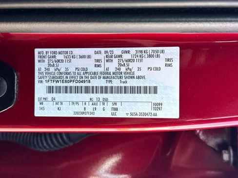 Used 2023 Ford F150 King Ranch w/ Equipment Group 601A High AWD/4WD image 24
