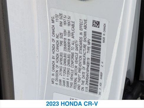 Certified 2023 Honda CR-V EX-L image 26