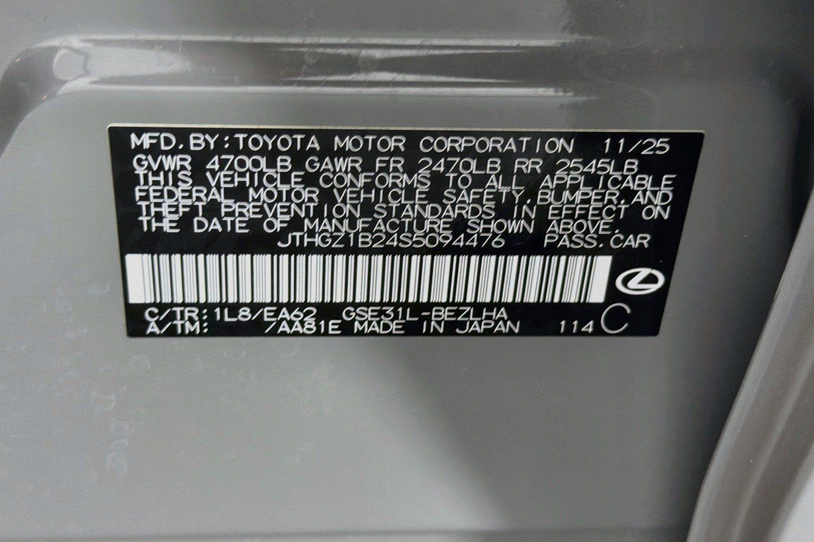 Used 2025 Lexus IS 350 F Sport RWD image 24