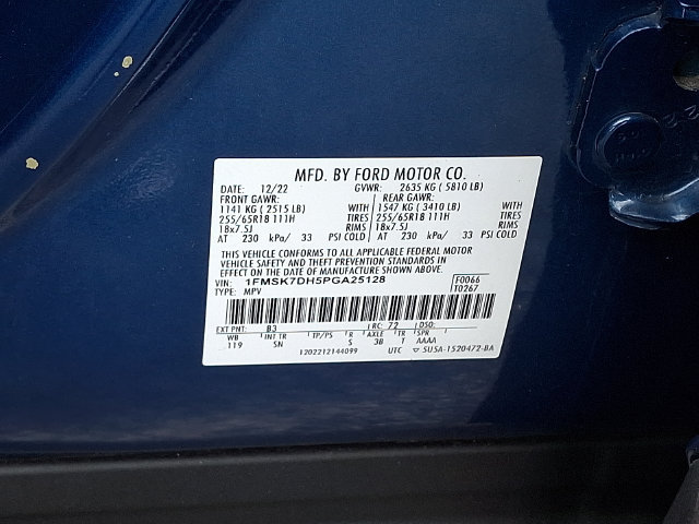 Used 2023 Ford Explorer XLT w/ Equipment Group 202A RWD image 28