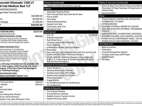 Used 2019 Chevrolet Silverado 1500 LT w/ All-Star Edition image 30