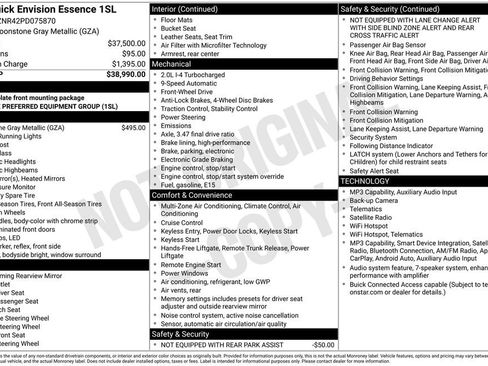 Used 2023 Buick Envision Essence FWD image 7