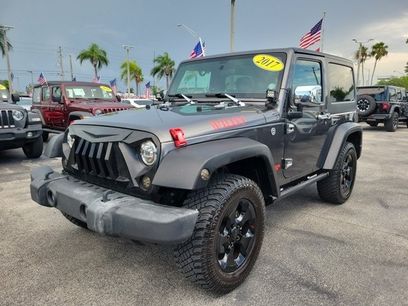 Used 2017 Jeep Wrangler Sport