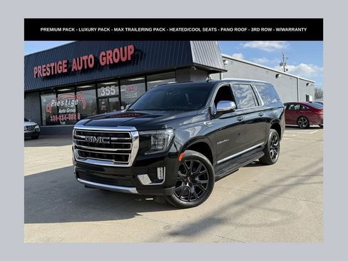 Used 2022 GMC Yukon XL SLT w/ SLT Premium Package image 1