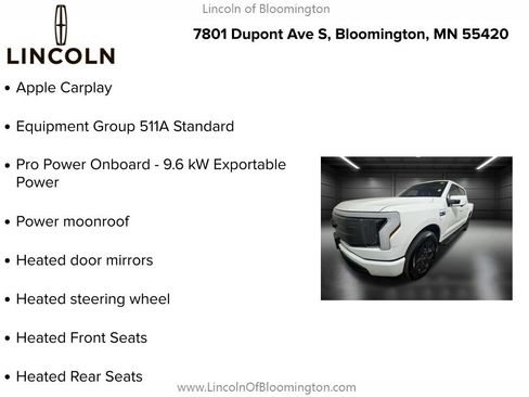 Used 2025 Ford F150 Lightning Lariat image 5