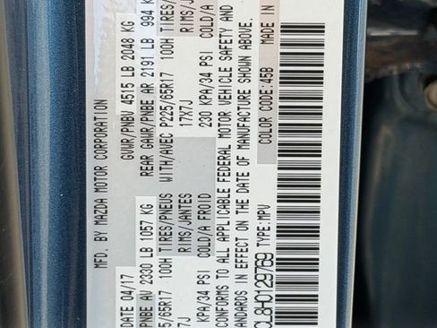 Used 2017 MAZDA CX-5 Touring image 27