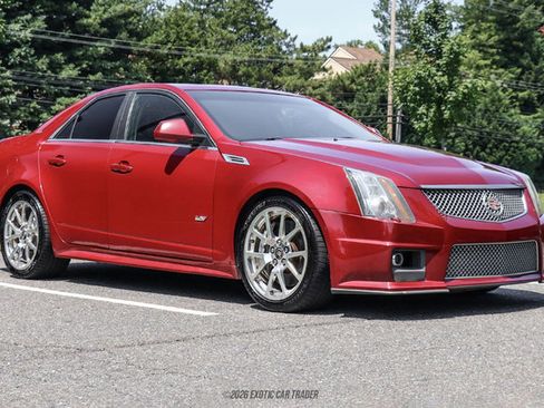 Used 2010 Cadillac CTS V w/ Wood Trim Package RWD image 10