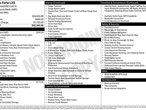 Used 2024 Kia Forte LXS FWD image 7