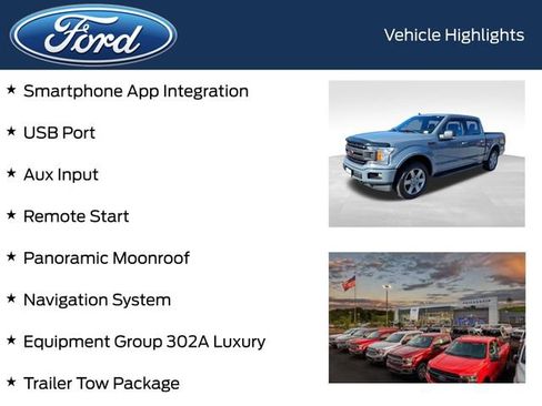 Certified 2019 Ford F150 XLT w/ Equipment Group 302A Luxury image 9