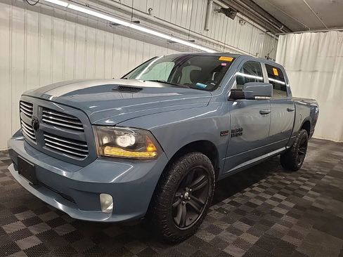 Used 2015 RAM 1500 Sport w/ Ceramic Blue Sport Package image 1