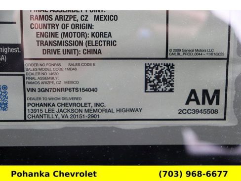 New 2026 Chevrolet Equinox EV LT FWD image 29