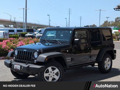 Used 2016 Jeep Wrangler Unlimited Sport w/ Quick Order Package 24S