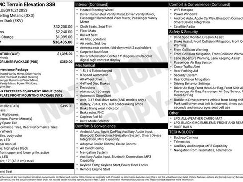 Certified 2026 GMC Terrain Elevation w/ Black Edition image 5