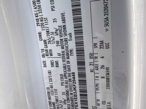 Used 2018 Ford F150 XL w/ Equipment Group 101A Mid image 13