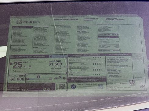 New 2026 Buick Envision Avenir image 20