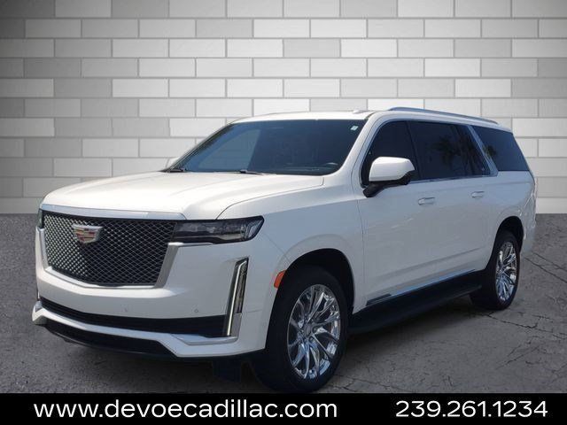 Certified 2023 Cadillac Escalade ESV Premium Luxury w/ LPO, Radiant Package AWD/4WD image 1