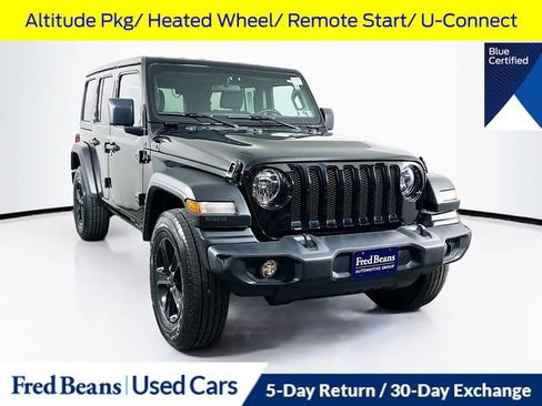 Used 2022 Jeep Wrangler Unlimited Sport AWD/4WD image 1