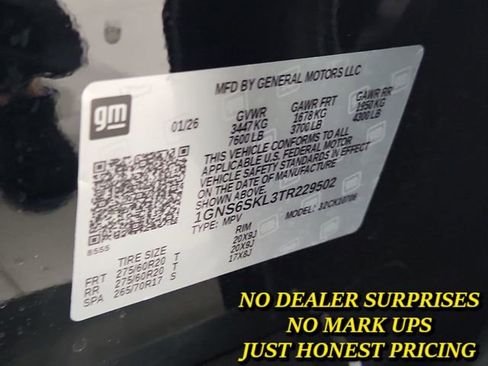 New 2026 Chevrolet Tahoe RST w/ Comfort Package image 35