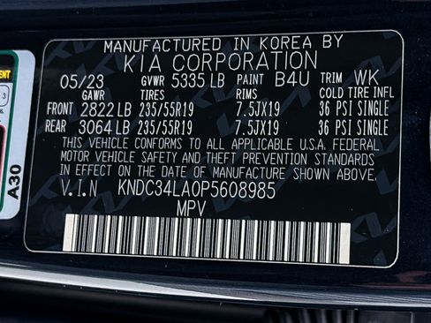 Used 2023 Kia EV6 Wind w/ Wind Technology Package image 34