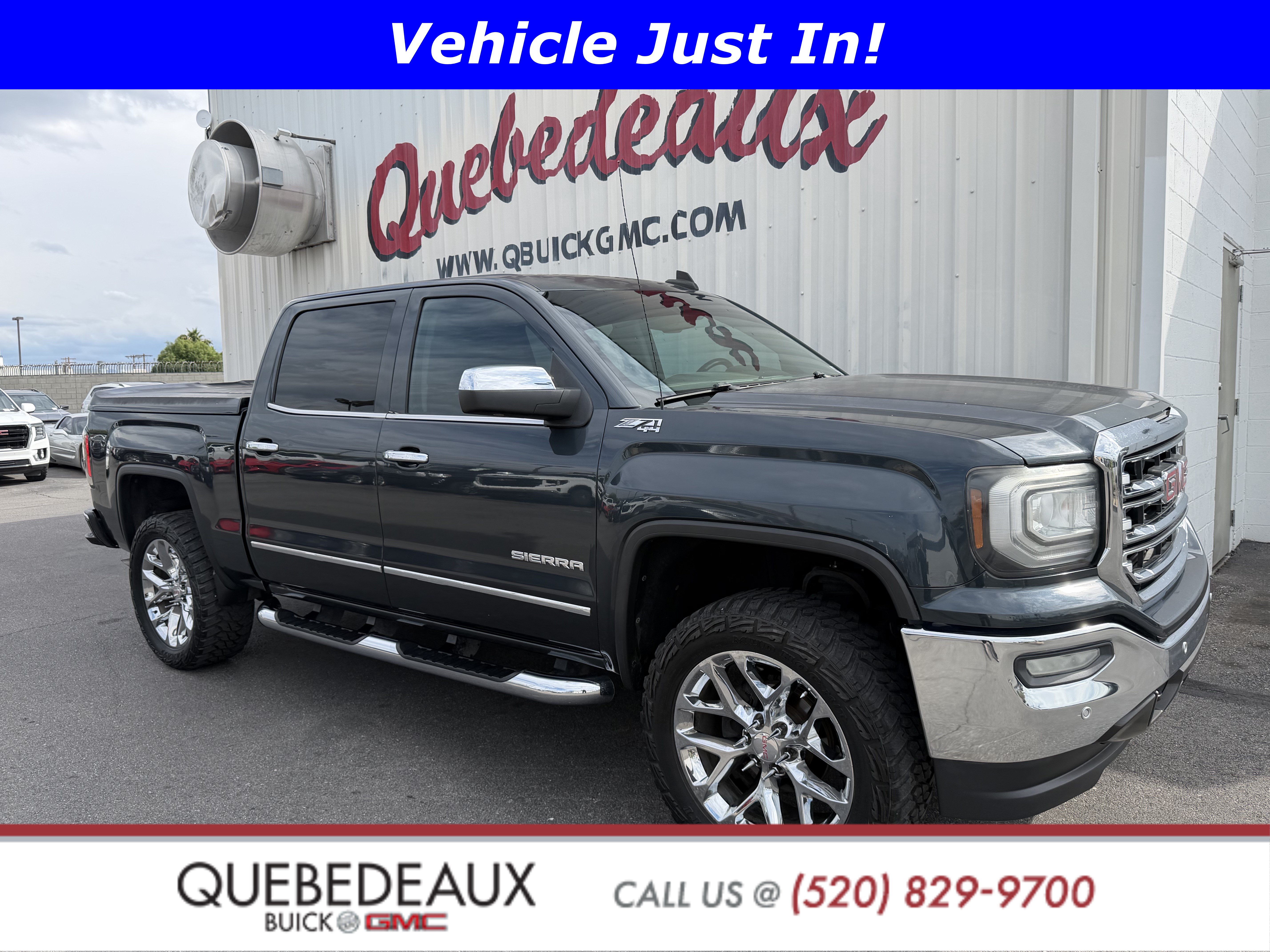 Used 2018 GMC Sierra 1500 SLT w/ Enhanced Driver Alert Package AWD/4WD image 1