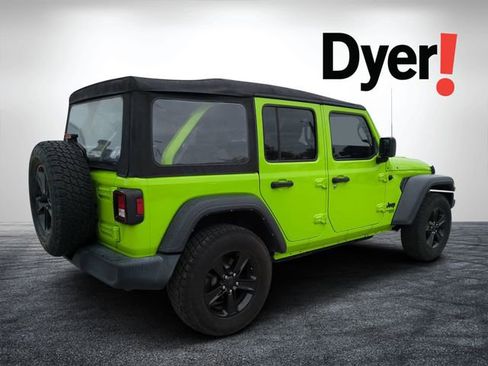 Used 2021 Jeep Wrangler Unlimited Sport AWD/4WD image 3