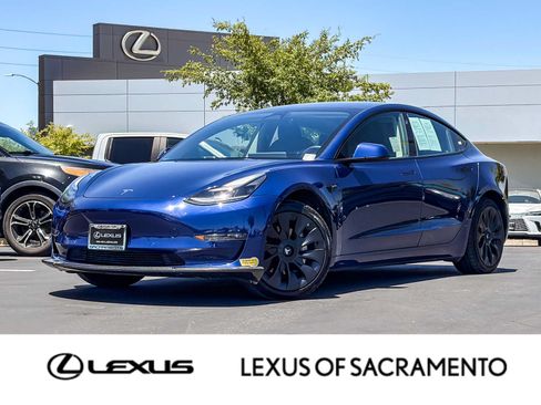 Used 2022 Tesla Model 3 Long Range AWD/4WD image 1