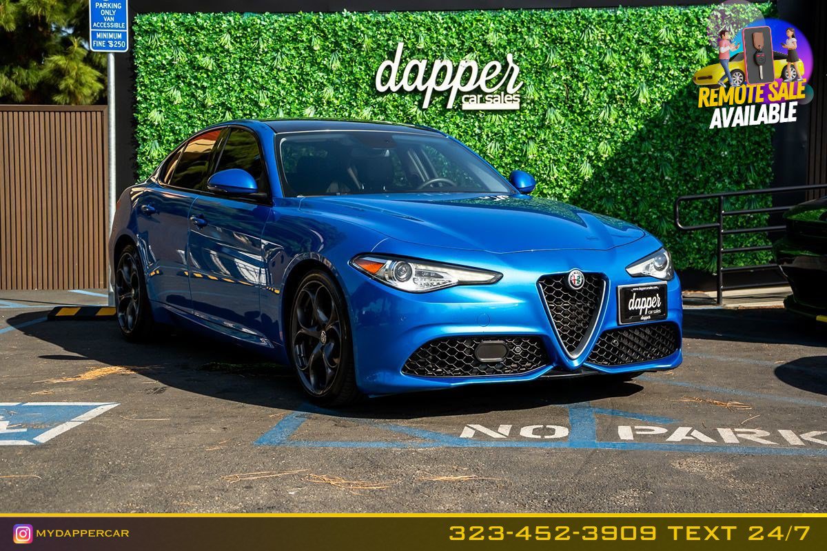 Used 2019 Alfa Romeo Giulia Ti Sport w/ Quick Order Package 22U Sport RWD image 3