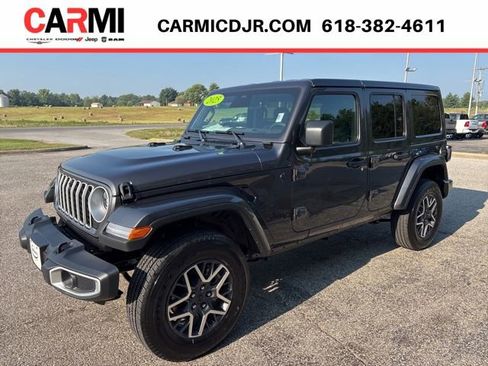 New 2025 Jeep Wrangler Unlimited Sahara w/ Safety Group AWD/4WD image 3