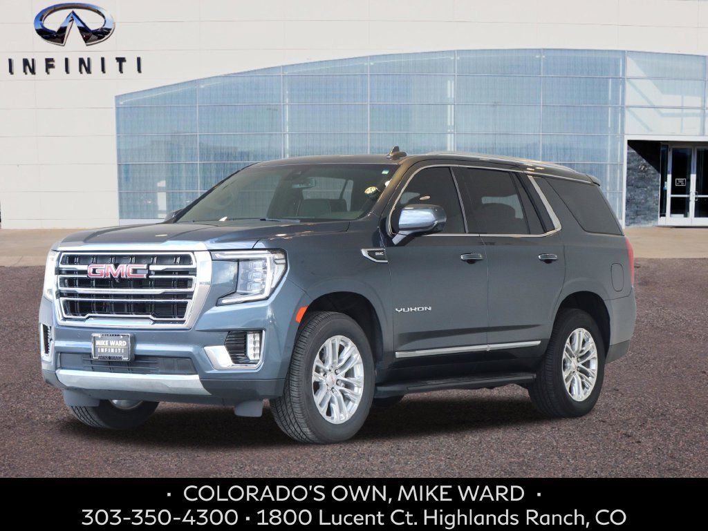 Used 2021 GMC Yukon SLT w/ SLT Premium Package AWD/4WD image 1
