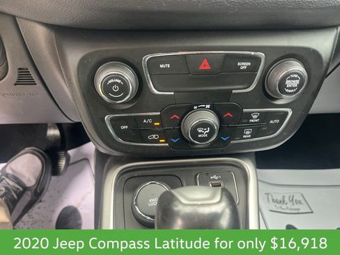 Used 2020 Jeep Compass Latitude AWD/4WD image 17