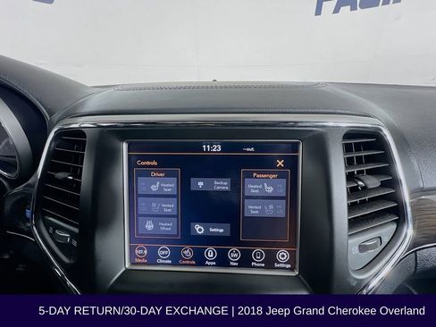 Used 2018 Jeep Grand Cherokee Overland AWD/4WD image 40
